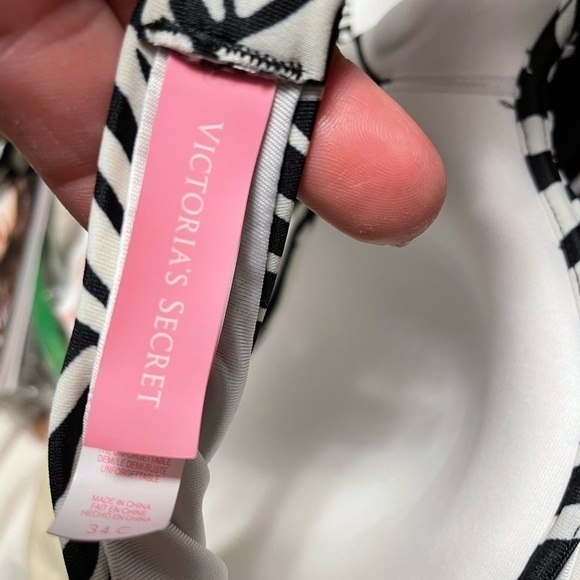 Victorias Secret Palm Leaf Print The Foldover Bikini Set - Picture 4 of 7